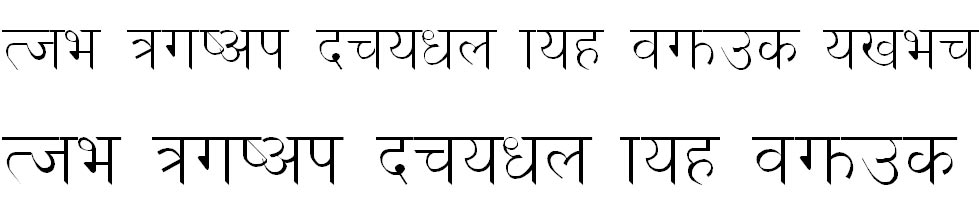 Dina1 Hindi Font